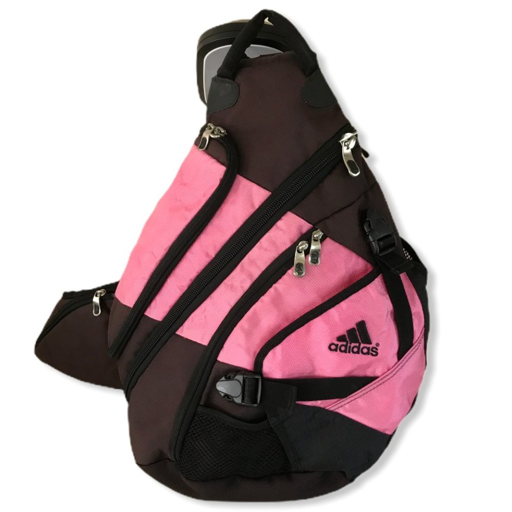 Adidas LARGE Pink Loadspring Sling Backpack